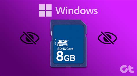 8 Best Fixes for SD Card Not Showing Up on Windows 11.
